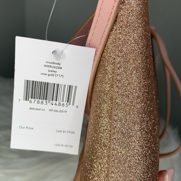 Kate Spade Joeley Glitter Crossbody Bag - Picture 11 of 11